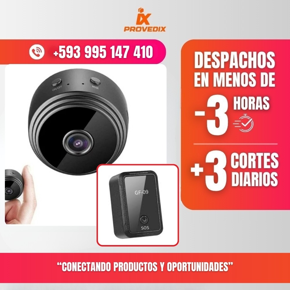 Mini Camara Espia A9 Y Mini GPS